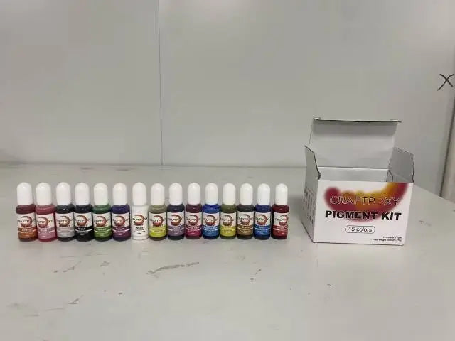 Ultimate Colour Spectrum | 15 Colour Liquid Epoxy Resin Dye Set